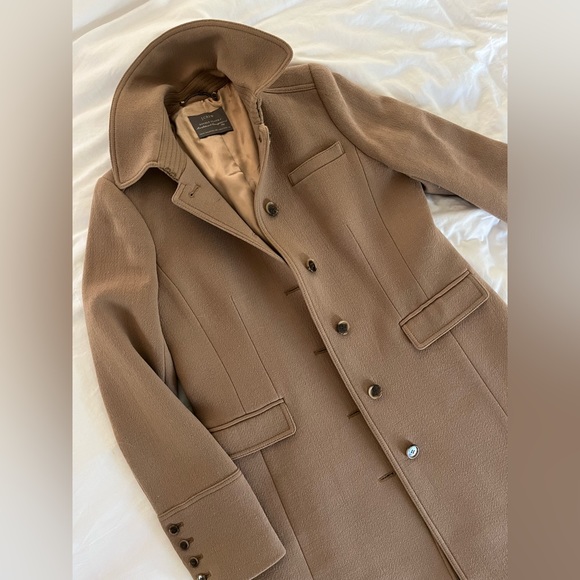 J. Crew Jackets & Coats J Crew Lady Day Double Cloth Wool Coat With Thinsulate Camel Lined